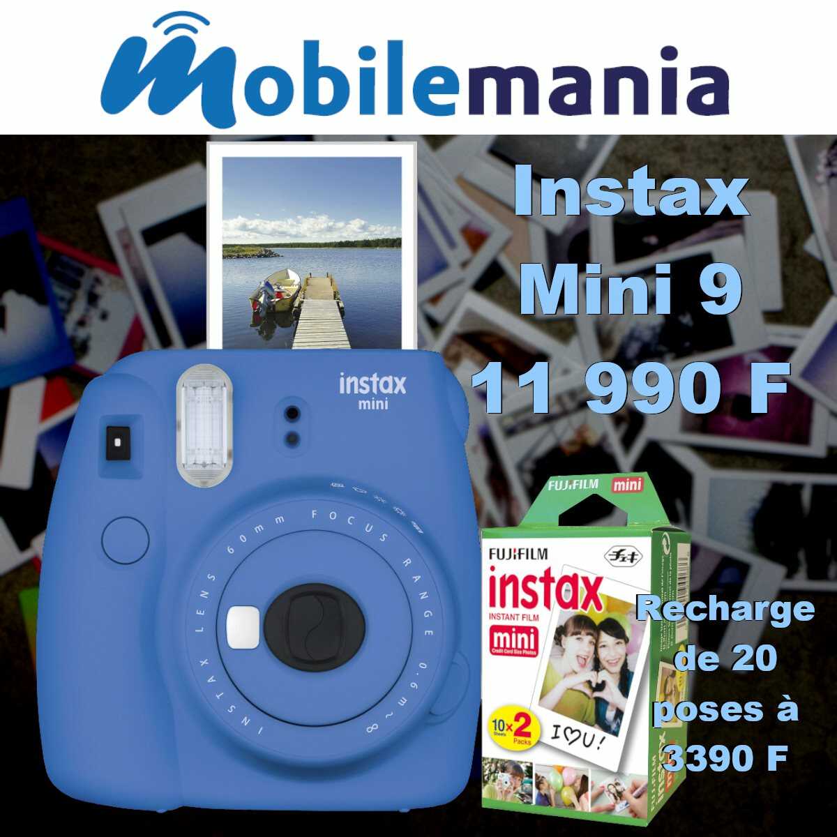 APPAREIL PHOTO INSTANTANNE MOBILE MANIA