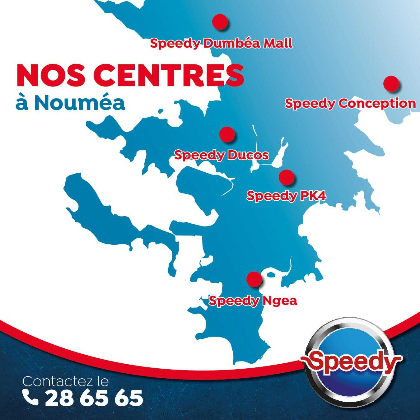 CARTE CENTRES SPEEDY NC