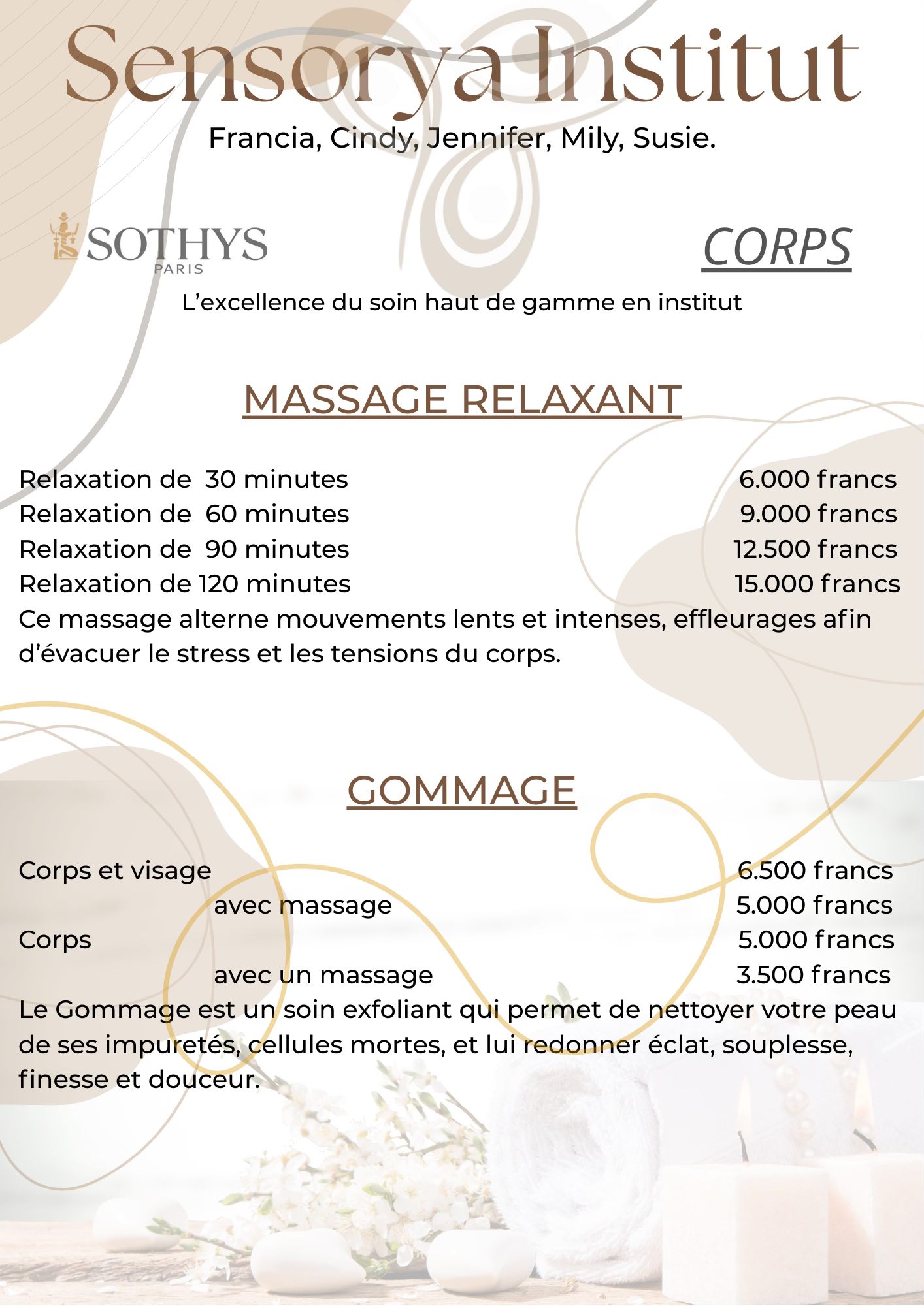 CARTE DE SOINS SENSORYA NOUMEA 2