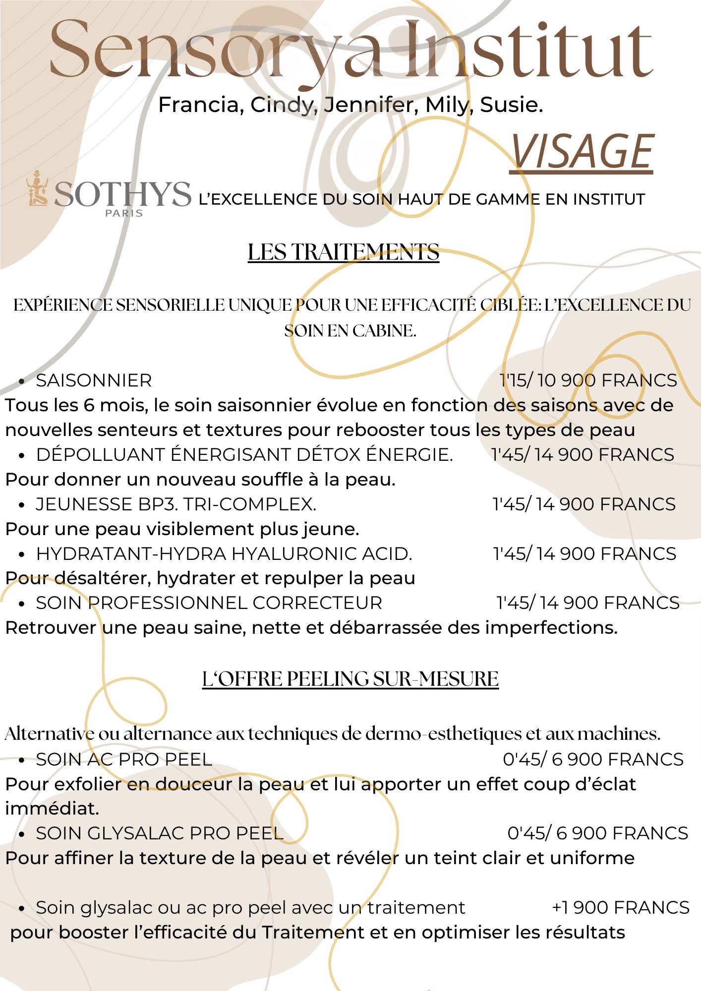 CARTE DE SOINS SENSORYA NOUMEA 6