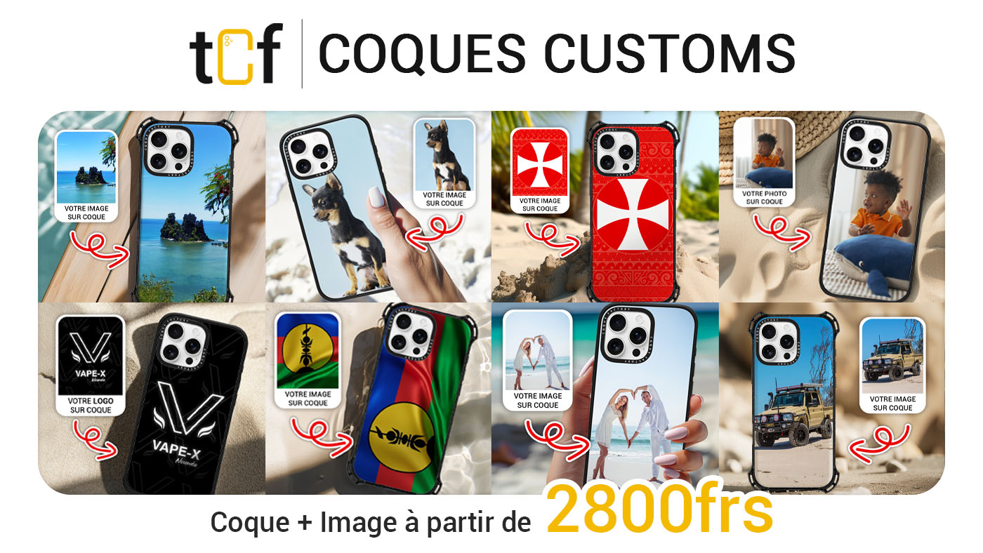 COQUES PERSONNALISEES THE COQUE FACTORY NOUMEA