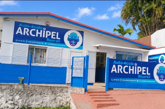 FACADE AUTO ECOLE ARCHIPEL BOURAIL - 3