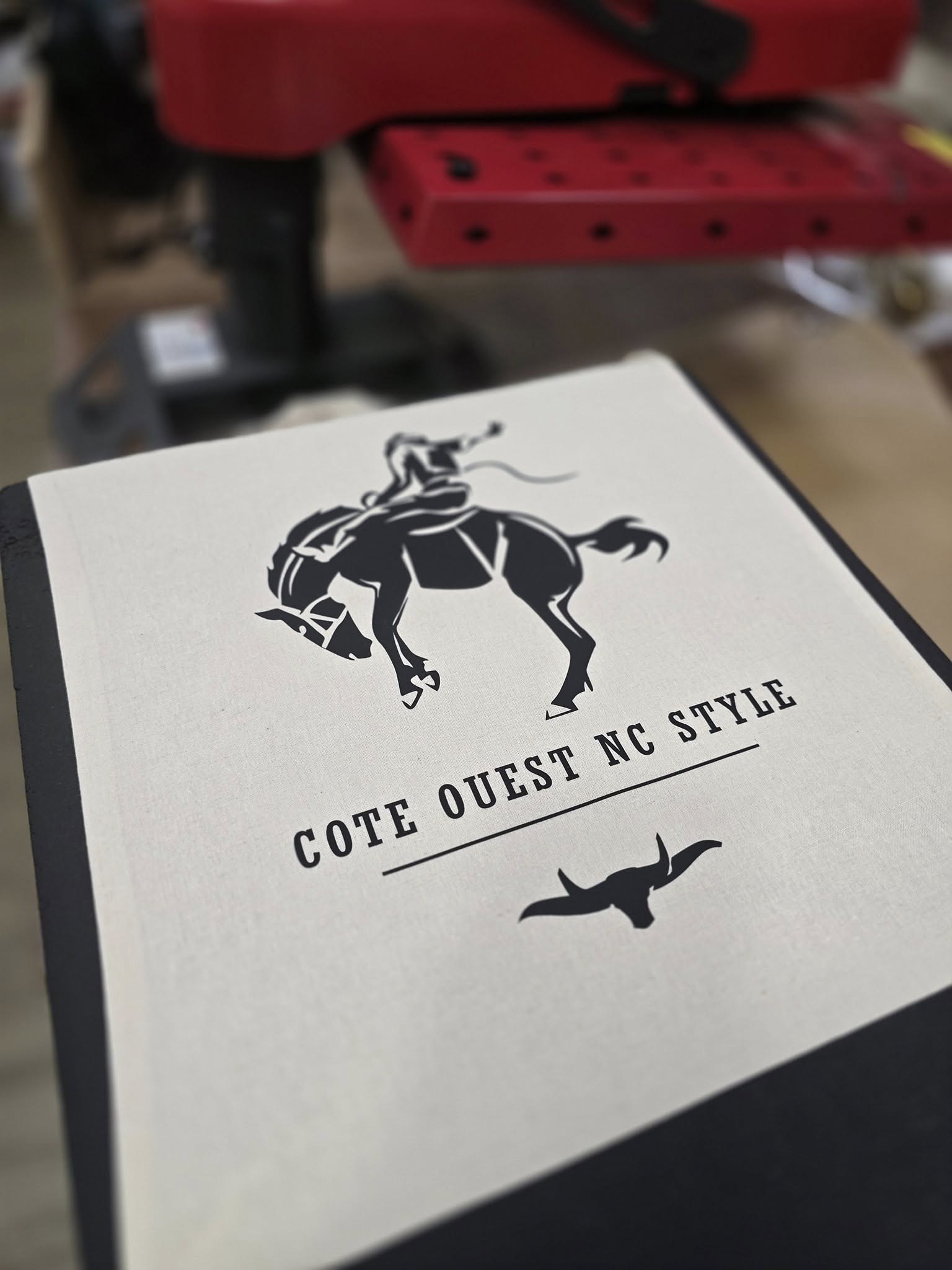 IMPRESSION COTE OUEST T SHIRT RUSA PRINT NC