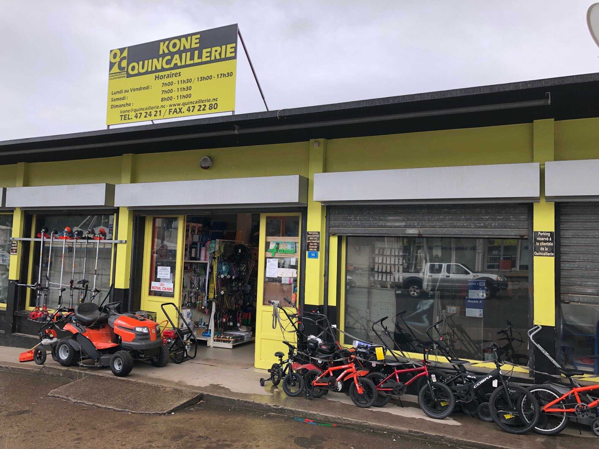 KONE QUINCAILLERIE FACADE
