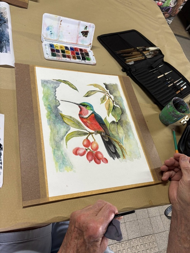 L ART ET LA MANIERE COURS AQUARELLE ADULTES NOUMEA