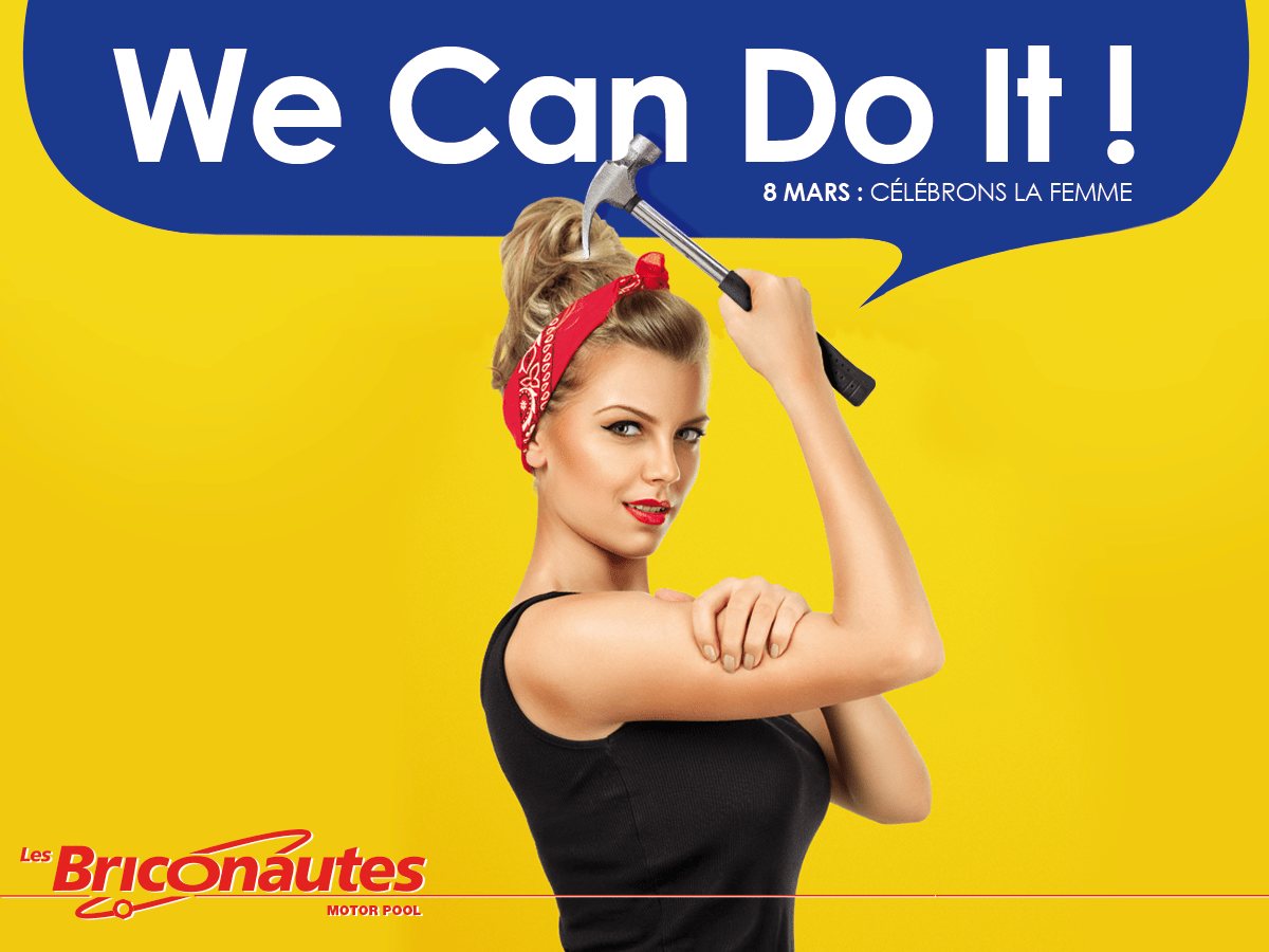 LES BRICONAUTES NOUMEA FEMME CAPABLE DE FAIRE DU BRICOLAGE
