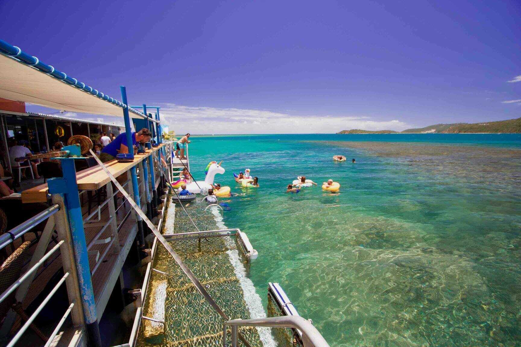 LE PONTON ZONE DE BAIGNADE
