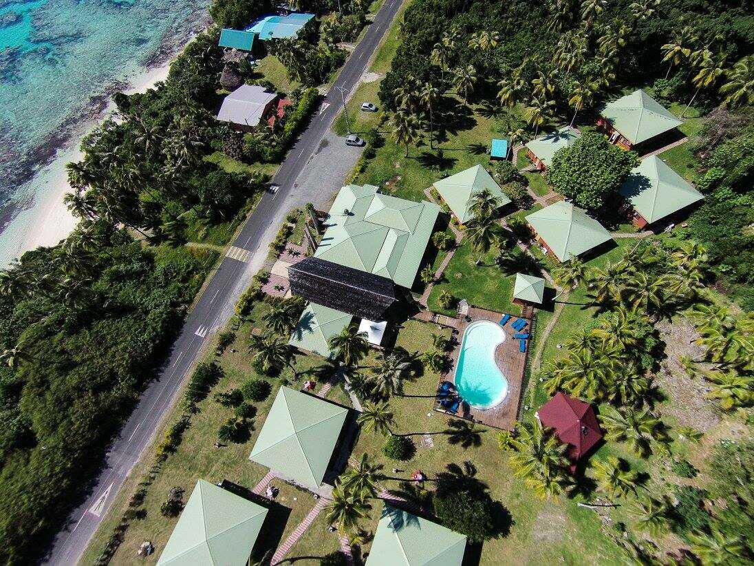 VUE DU CIEL OASIS DE KIAMU