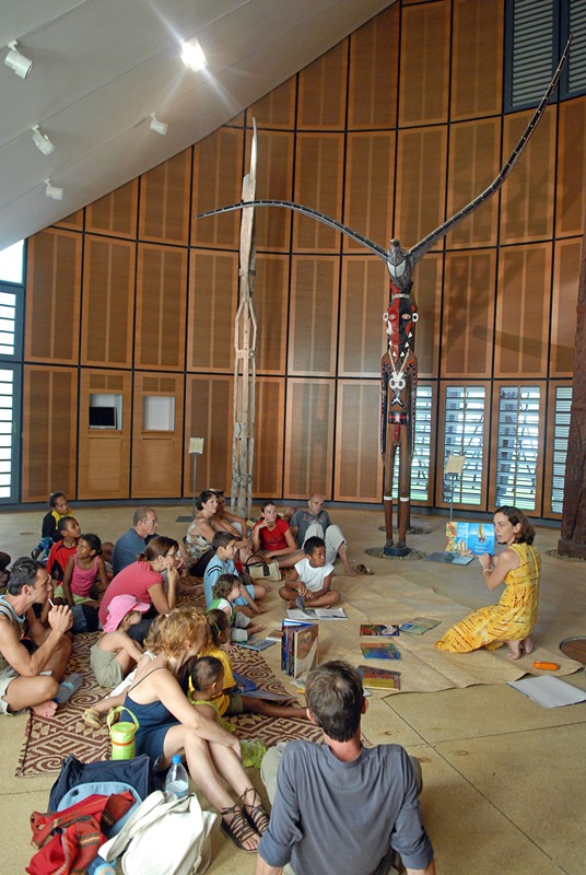 Atelier mercredi pédagogique au Centre Culturel Djibaou Nouméa