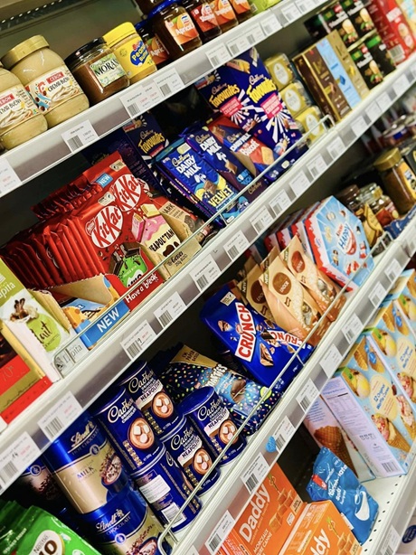 chocolats et produits venus d'Australie chez AK Boat, partenaire Chèque Cadeau Calédonien